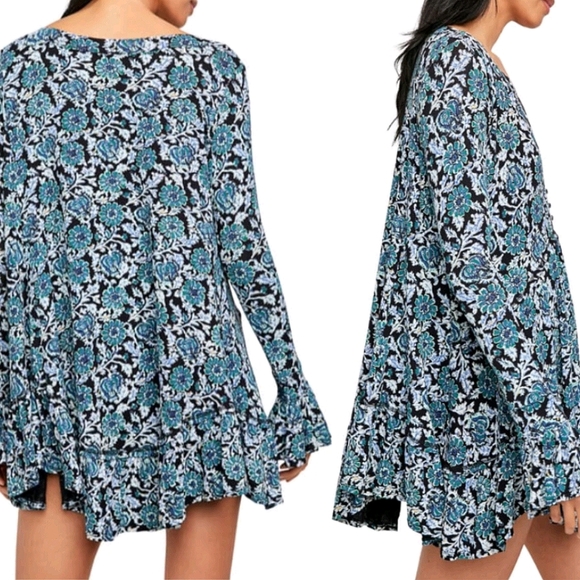Free People Dresses & Skirts - ✨Free People Olivia printed tunic dress